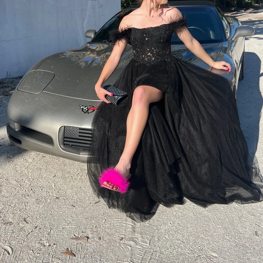 Designer Prom Dress - Picture 3 of 4